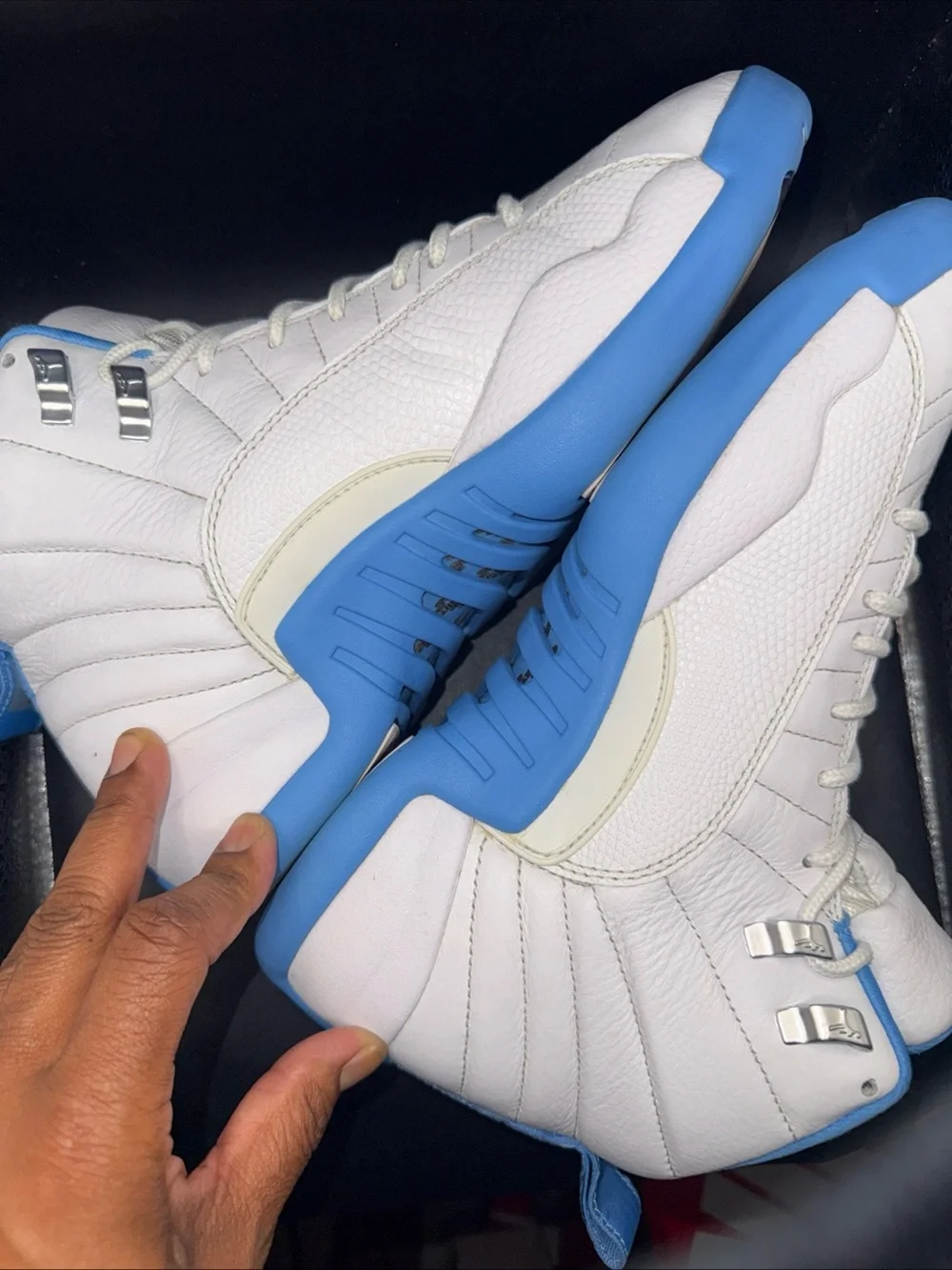 Size 7.5 - Air Jordan 12 Retro 2025 Melo, CT8014-112, Clean, No Box, Good Cond